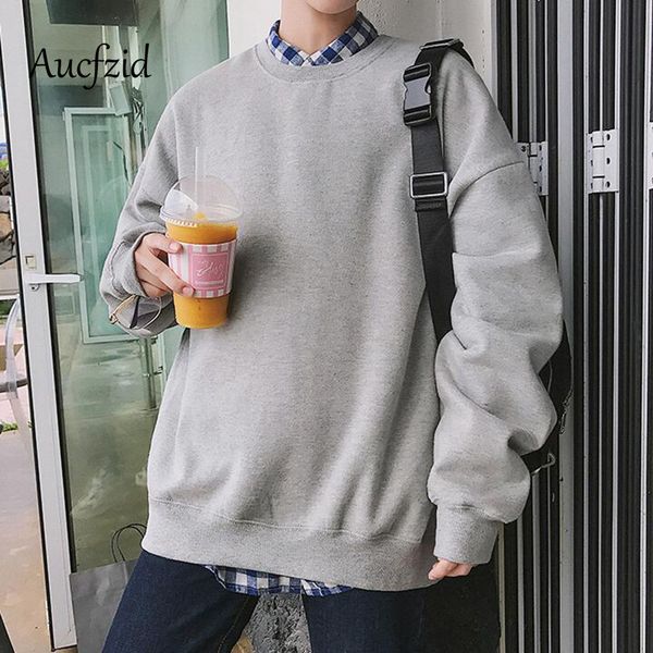 aucfzid summer harajuku sweatshirt men oversize casual autumn fashion streetwear basic sweatshirts nz038, Black
aucfzid summer harajuku sweatshirt men oversize casual autumn fashion streetwear basic sweatshirts nz038, Black