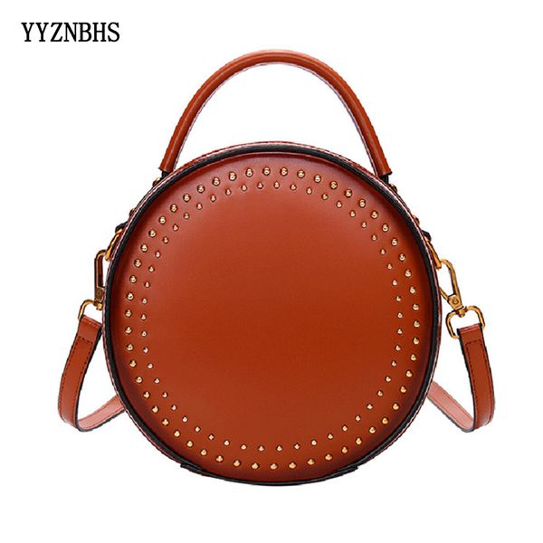 genuine leather round bag handbags women bags crossbody bag fashion rivet women small shoulder hand bags circle
genuine leather round bag handbags women bags crossbody bag fashion rivet women small shoulder hand bags circle