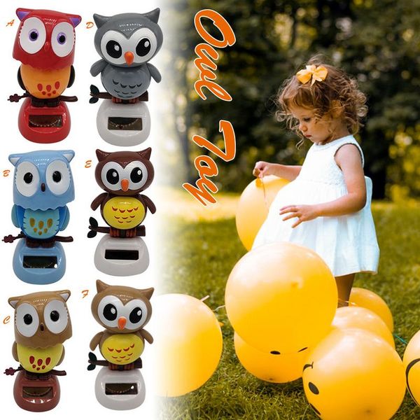 cute solar powered owl dancing automatic swinging head owl statues for cartoon decoration gift children's toys gift crafts
cute solar powered owl dancing automatic swinging head owl statues for cartoon decoration gift children's toys gift crafts