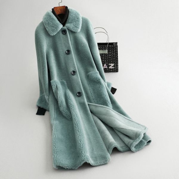 ayunsue real fur coat female fashion winter coat women clothes 2019 korean vintage long wool jacket warm coats 18273, Black
ayunsue real fur coat female fashion winter coat women clothes 2019 korean vintage long wool jacket warm coats 18273, Black