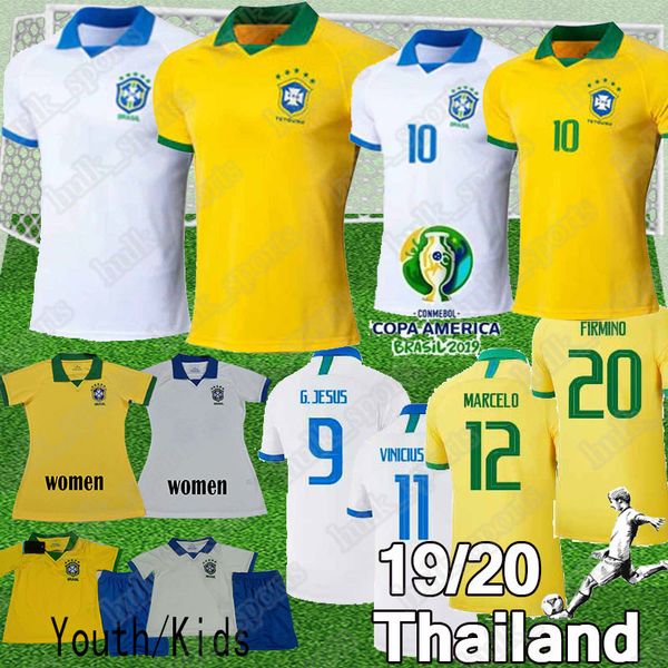 Thai 19 20 Americas Cup Brasil Soccer Jerssys COUTINHO 2019 2020 Brazil G.JESUS DANI ALVES Camiseta de futbol MARCELO Camisola de futebol
Thai 19 20 Americas Cup Brasil Soccer Jerssys COUTINHO 2019 2020 Brazil G.JESUS DANI ALVES Camiseta de futbol MARCELO Camisola de futebol