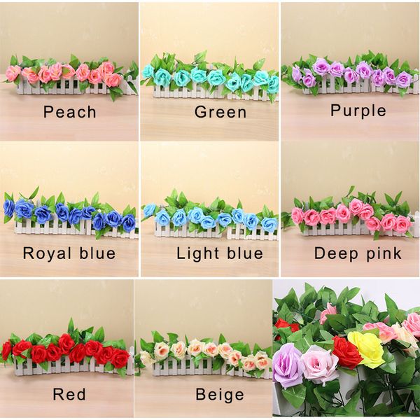 economical 2.5m artificial garland silk flowers vine ivy home wedding garden decor ds99
economical 2.5m artificial garland silk flowers vine ivy home wedding garden decor ds99