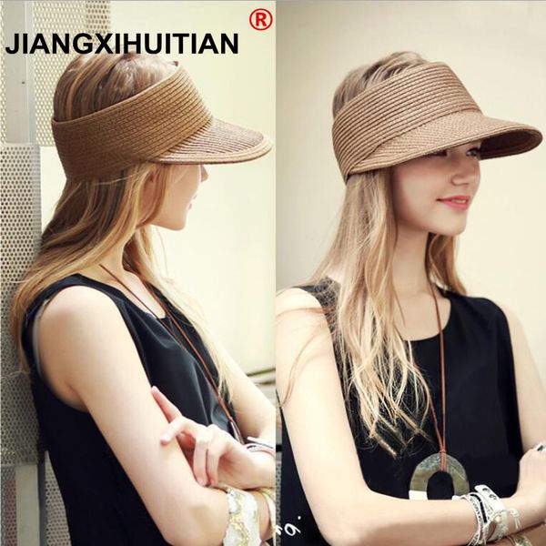 brand 2018 new spring summer visors cap foldable wide large brim sun hat beach hats for women straw hat wholesale chapeau, Blue;gray
brand 2018 new spring summer visors cap foldable wide large brim sun hat beach hats for women straw hat wholesale chapeau, Blue;gray