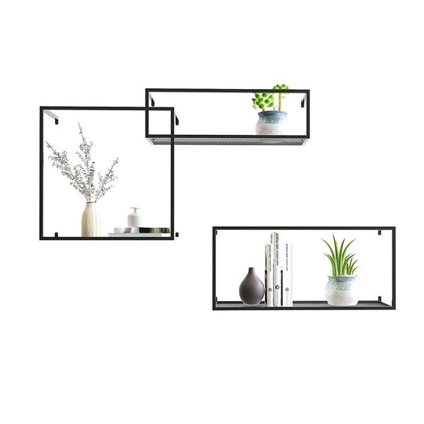 nordic wrought iron wall shelf living room tv decoration creative lattice bedroom simple ins book
nordic wrought iron wall shelf living room tv decoration creative lattice bedroom simple ins book