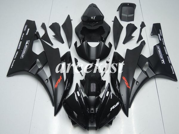 new abs injection mold motorcycle fairings kit fit for yamaha yzf-r6 2006 2007 06 07 r6 matte black
new abs injection mold motorcycle fairings kit fit for yamaha yzf-r6 2006 2007 06 07 r6 matte black