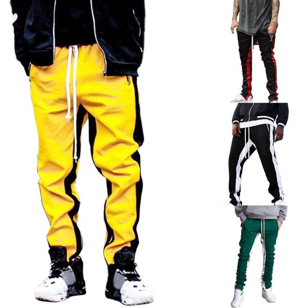 men's pants womail men stylish and comfortable stripe pocket overalls casual sport work trouser m300116, Black
men's pants womail men stylish and comfortable stripe pocket overalls casual sport work trouser m300116, Black