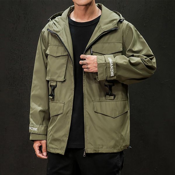 men jeans jacket autumn casual fashion chaqueta hombre pure color hoodie zipper plus size jackets chaquetas hombre 2019 new, Black;brown
men jeans jacket autumn casual fashion chaqueta hombre pure color hoodie zipper plus size jackets chaquetas hombre 2019 new, Black;brown