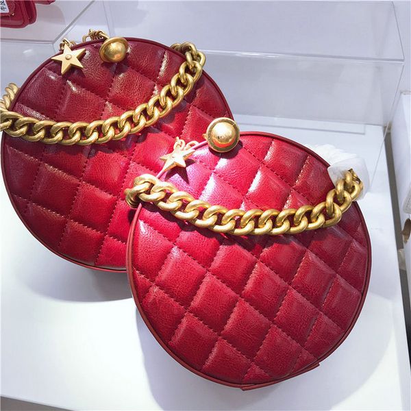 trong 2019 women's diamond lattice round bag mini chain tote metal star planet zipper small crossbody bag messenger bags
trong 2019 women's diamond lattice round bag mini chain tote metal star planet zipper small crossbody bag messenger bags