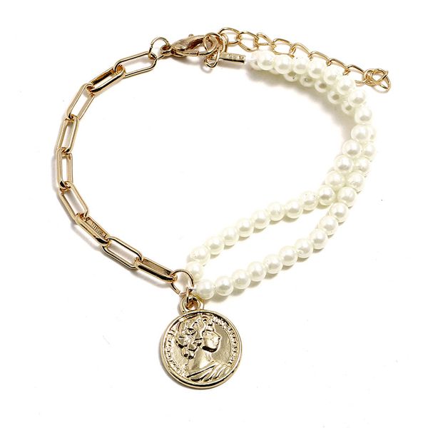 jcymong simulated pearls charm bracelets for women gold color coins multilayer chian female bracelet 2019 fashion jewelry, Black
jcymong simulated pearls charm bracelets for women gold color coins multilayer chian female bracelet 2019 fashion jewelry, Black