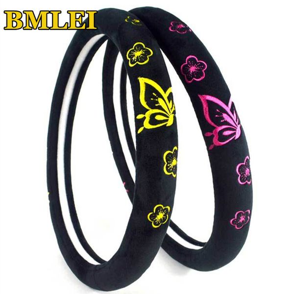 butterfly plush car steering wheel cover universal 37-38cm steering wheel case auto interiro accessories
butterfly plush car steering wheel cover universal 37-38cm steering wheel case auto interiro accessories