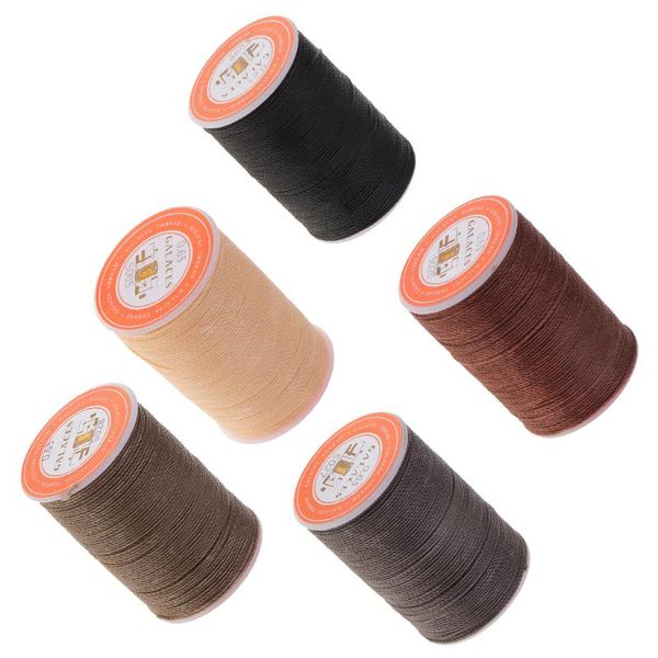 5pcs waxed thread 0.65mm round beading cord jewelry necklace making string upholstery shoes luggage leather sewing, Black;white
5pcs waxed thread 0.65mm round beading cord jewelry necklace making string upholstery shoes luggage leather sewing, Black;white