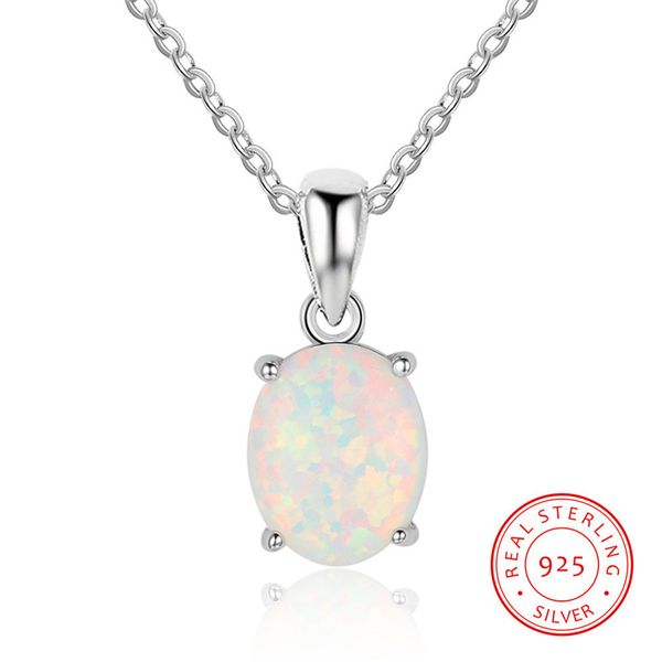authentic 925 sterling silver white oval opal necklaces&pendants for women fine jewelry wedding party mother gifts, Black
authentic 925 sterling silver white oval opal necklaces&pendants for women fine jewelry wedding party mother gifts, Black