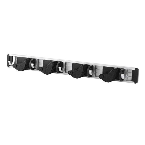 wall mop mount and broom holder aluminum alloy organizer garage storage, wall brush holder, solutions mounted 4 position 5 hooks
wall mop mount and broom holder aluminum alloy organizer garage storage, wall brush holder, solutions mounted 4 position 5 hooks