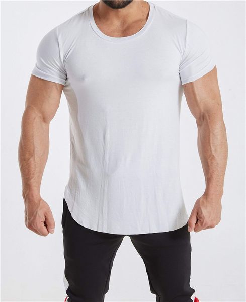 muscular mens designer tshirt summer new mens solid color tshirt casual breathable short sleeve mens training tshirt, White;black
muscular mens designer tshirt summer new mens solid color tshirt casual breathable short sleeve mens training tshirt, White;black