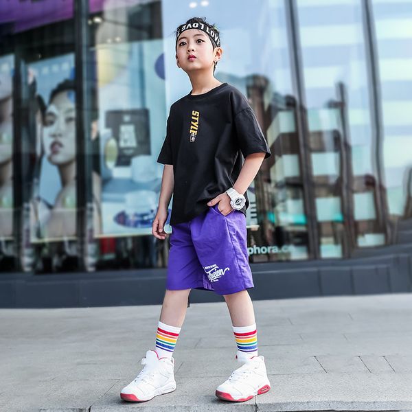 children hip hop clothing loose tshirts running gym shorts for girl boy jazz dance costume wear ballroom dancing clothes, White
children hip hop clothing loose tshirts running gym shorts for girl boy jazz dance costume wear ballroom dancing clothes, White