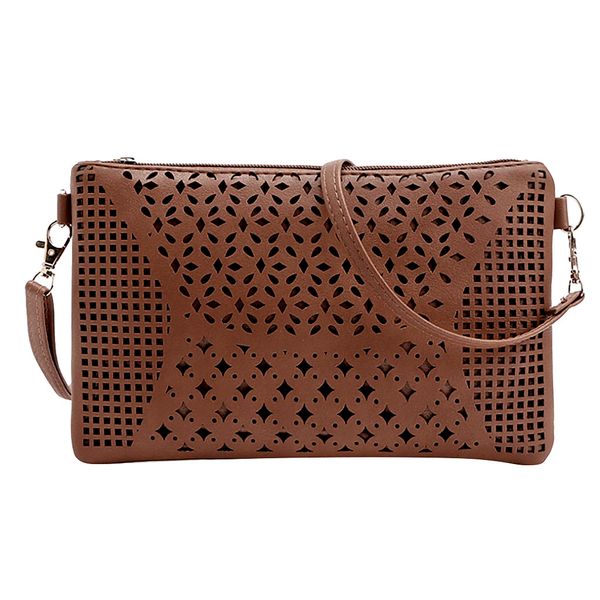 women's messenger shoulder bag personality design hollow out solid color across-body shoulder bag leisure handbag torba a40
women's messenger shoulder bag personality design hollow out solid color across-body shoulder bag leisure handbag torba a40