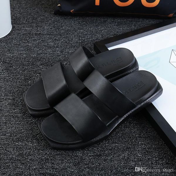 new summer 2018 double belt thick sole geometric slippers for men and women outdoor non-slip casual men slippers manufacturers, Black
new summer 2018 double belt thick sole geometric slippers for men and women outdoor non-slip casual men slippers manufacturers, Black