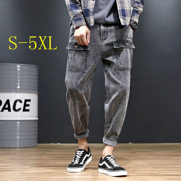 loose jeans men's ins baggy oversize male harem pants spring and fall new stretch fashion cargo pants ankle-length black
loose jeans men's ins baggy oversize male harem pants spring and fall new stretch fashion cargo pants ankle-length black