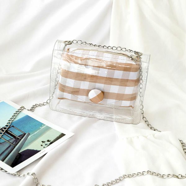 fashion women jelly transparent pvc messenger crossbody bag tote girls female casual clear handbag women shoulder bag satchel
fashion women jelly transparent pvc messenger crossbody bag tote girls female casual clear handbag women shoulder bag satchel