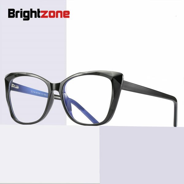 brightzone computer glasses professional blue light blocking goggles (no magnification) regular size glossy black oculos, White;black
brightzone computer glasses professional blue light blocking goggles (no magnification) regular size glossy black oculos, White;black