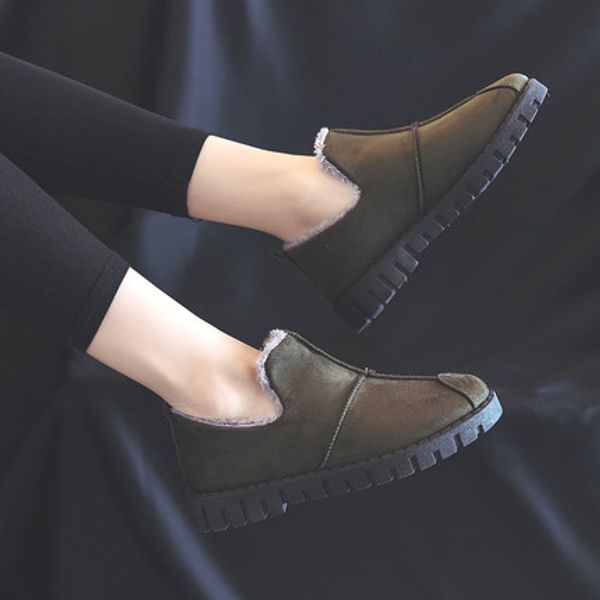 in autumn and winter of 2019, new korean cotton shoes for students with one foot on winter shoes and fluffy tidal for bean, Black
in autumn and winter of 2019, new korean cotton shoes for students with one foot on winter shoes and fluffy tidal for bean, Black