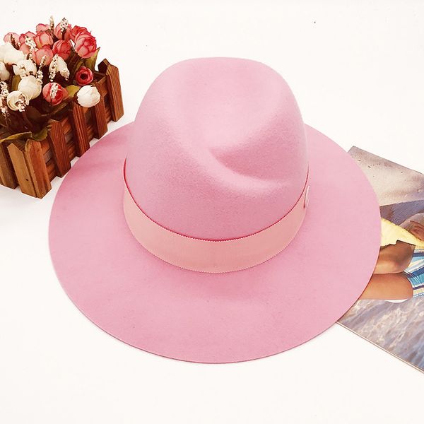 2019 new autumn and winter ladies pure wool wide-brimmed jazz hat pink winter hat cfmym-255, Blue;gray
2019 new autumn and winter ladies pure wool wide-brimmed jazz hat pink winter hat cfmym-255, Blue;gray