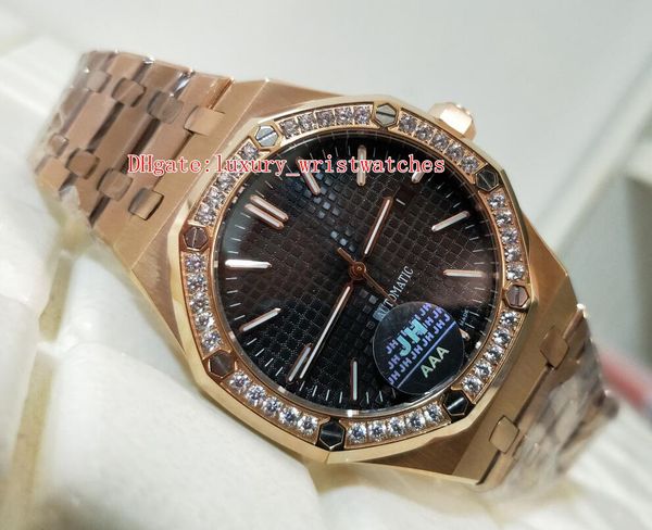 excellent good wristwatches 15451or.zz.1256or.04 15451 37mm royal oak rose gold diamond mechanical automatic ladies women's watch watch, Slivery;brown
excellent good wristwatches 15451or.zz.1256or.04 15451 37mm royal oak rose gold diamond mechanical automatic ladies women's watch watch, Slivery;brown