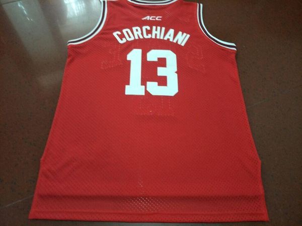 vintage men real pictures all embroidered with stitched nc state #13 chris corchiani jr. college jerseyor custom any name or number jersey, Black;red
vintage men real pictures all embroidered with stitched nc state #13 chris corchiani jr. college jerseyor custom any name or number jersey, Black;red