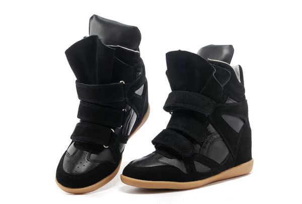 2any kind can be customize brand womenisabel suede bekett wedge sneakers marant high genuine leather casual sports shoes ankle boots, Black
2any kind can be customize brand womenisabel suede bekett wedge sneakers marant high genuine leather casual sports shoes ankle boots, Black