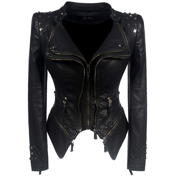 2019 new fashion women smooth motorcycle faux leather jackets ladies long sleeve autumn winter biker streetwear black pink coat
2019 new fashion women smooth motorcycle faux leather jackets ladies long sleeve autumn winter biker streetwear black pink coat