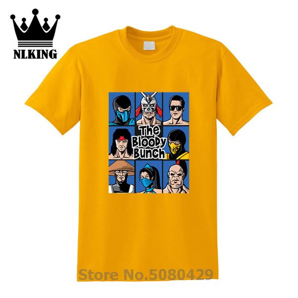 halloween tees mortal the bloody bunch kombat t-shirt viking humor style t shirt men shirt women princess short sleeve cotton, White;black
halloween tees mortal the bloody bunch kombat t-shirt viking humor style t shirt men shirt women princess short sleeve cotton, White;black