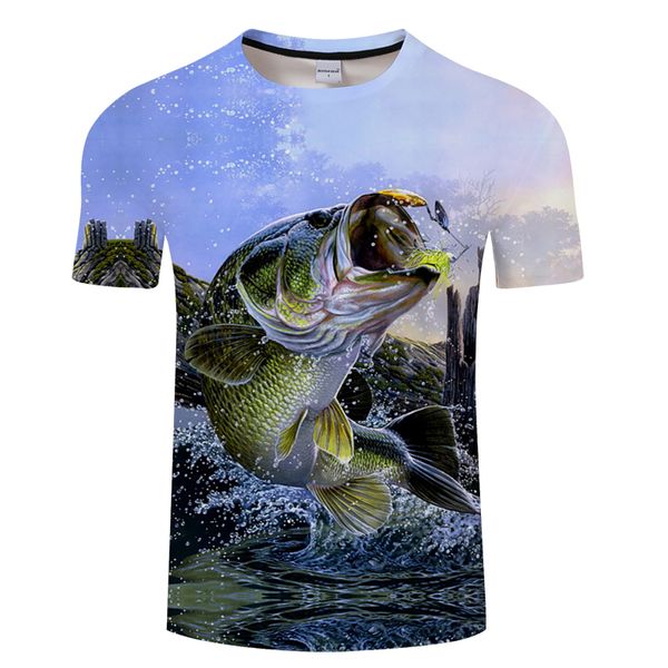 fish 3 d t-shirt modal fun pike print digital men's and women's t-shirts hip hop t shirts harajuku funny fishing t-shirt, White;black
fish 3 d t-shirt modal fun pike print digital men's and women's t-shirts hip hop t shirts harajuku funny fishing t-shirt, White;black