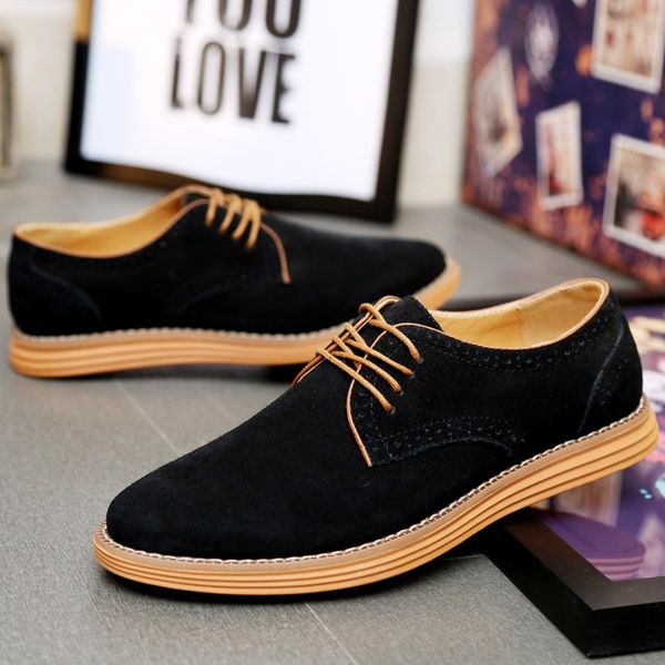 cimim 2019 fashion business casual leather shoes 38-47 large size men's shoes italy new office bullock flat, Black
cimim 2019 fashion business casual leather shoes 38-47 large size men's shoes italy new office bullock flat, Black