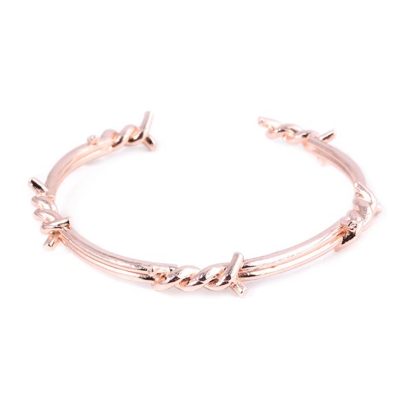 twisted thorns twisted wire bracelet couple men and women open bracelet personality wild hand jewelry, Golden;silver
twisted thorns twisted wire bracelet couple men and women open bracelet personality wild hand jewelry, Golden;silver