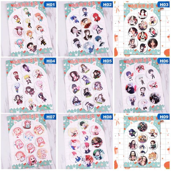 popular anime cosplay badge sets cartoon fans brooch set figure collection pins jewelry graduation bag button clothes gift, Gray
popular anime cosplay badge sets cartoon fans brooch set figure collection pins jewelry graduation bag button clothes gift, Gray