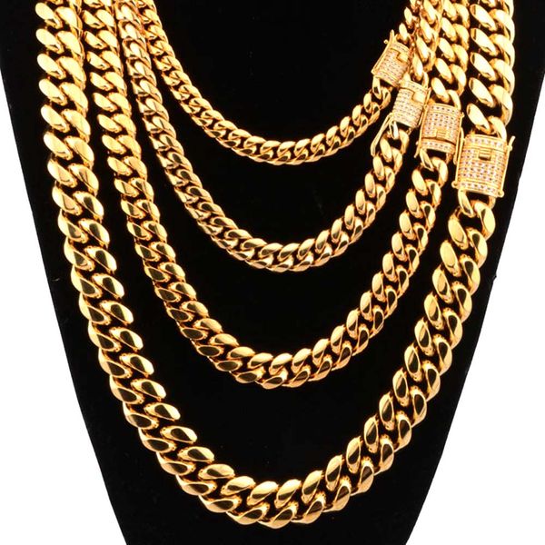 men women cuban chain stainless steel hip hop necklace high polished chokers jewelry accessories double safety clasps with cz, Silver
men women cuban chain stainless steel hip hop necklace high polished chokers jewelry accessories double safety clasps with cz, Silver