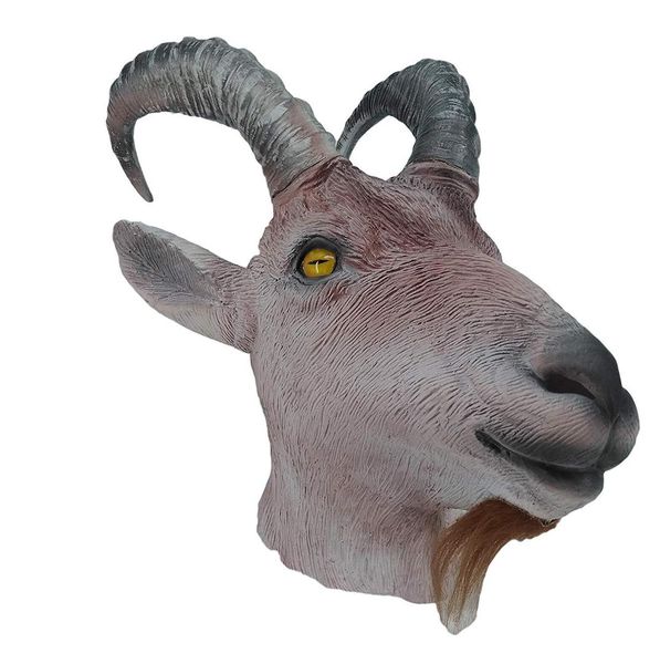 goat mask antelope animal overhead latex mask realistic ram goat cosplay halloween costume
goat mask antelope animal overhead latex mask realistic ram goat cosplay halloween costume