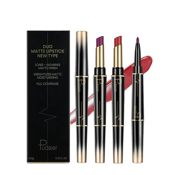 pudaier марка двойной конец помада + lip pencil линия матовый foggy продолжительный помада lip вращающийся палке 3шт линейной набор 2в1 губы
pudaier марка двойной конец помада + lip pencil линия матовый foggy продолжительный помада lip вращающийся палке 3шт линейной набор 2в1 губы