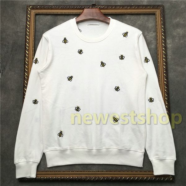 2020 new autumn fashion tag clothing mens embroidered bee print hoodies pullover designer sweatshirt womens jumpers casual hoodies, Black
2020 new autumn fashion tag clothing mens embroidered bee print hoodies pullover designer sweatshirt womens jumpers casual hoodies, Black