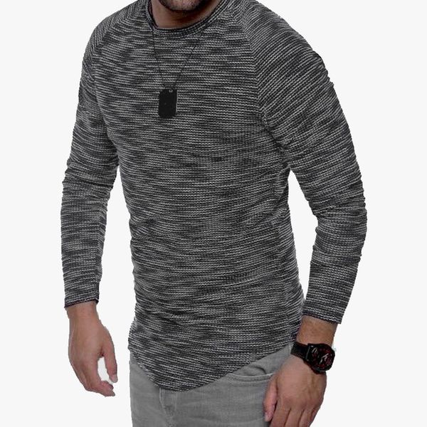 2018 autumn new fashion men slim fit long sleeve slim t-shirts solid round neck pullover tee casual men skinny clothes, White;black
2018 autumn new fashion men slim fit long sleeve slim t-shirts solid round neck pullover tee casual men skinny clothes, White;black