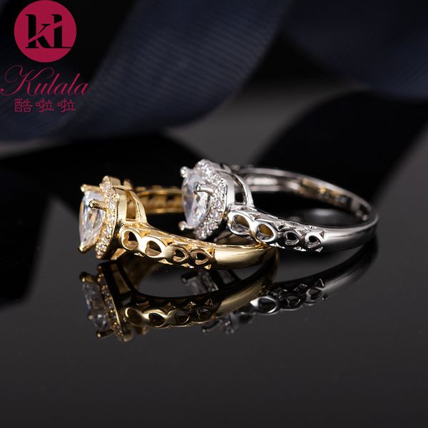 luxury lady bride jewelry ring plating 18k gold ring simulation cubic zirconia 4 claw rhinestone heart ring gift, Golden;silver
luxury lady bride jewelry ring plating 18k gold ring simulation cubic zirconia 4 claw rhinestone heart ring gift, Golden;silver