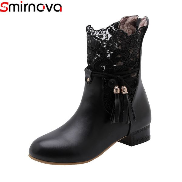smirnova new 2020 winter new arrival women boots round toe dress shoes ladies ankle boots wholesale black female
smirnova new 2020 winter new arrival women boots round toe dress shoes ladies ankle boots wholesale black female