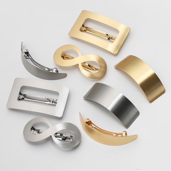 1pc european and american style woman metal hair clip lazy wind geometry hair clip horsetail girls styling accessories, Golden;silver
1pc european and american style woman metal hair clip lazy wind geometry hair clip horsetail girls styling accessories, Golden;silver