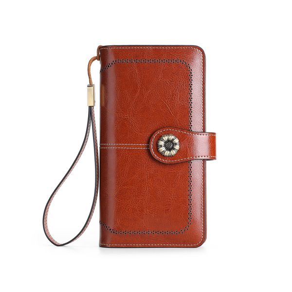rfid new european and american retro zipper clasp leather multi-card bit wallet ms. long wallet clutch, Red;black
rfid new european and american retro zipper clasp leather multi-card bit wallet ms. long wallet clutch, Red;black