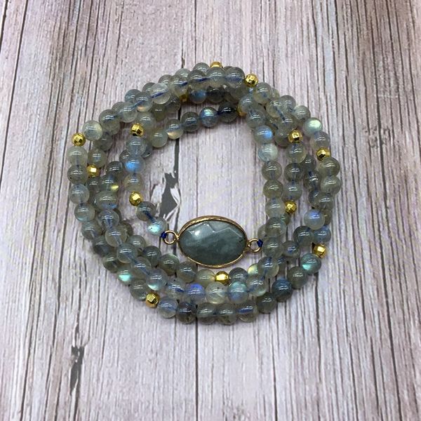 natural stone beads labradorite bracelet elastic mala yoga necklace 6 mm bead woman jewelry great for her gift, Golden;silver
natural stone beads labradorite bracelet elastic mala yoga necklace 6 mm bead woman jewelry great for her gift, Golden;silver