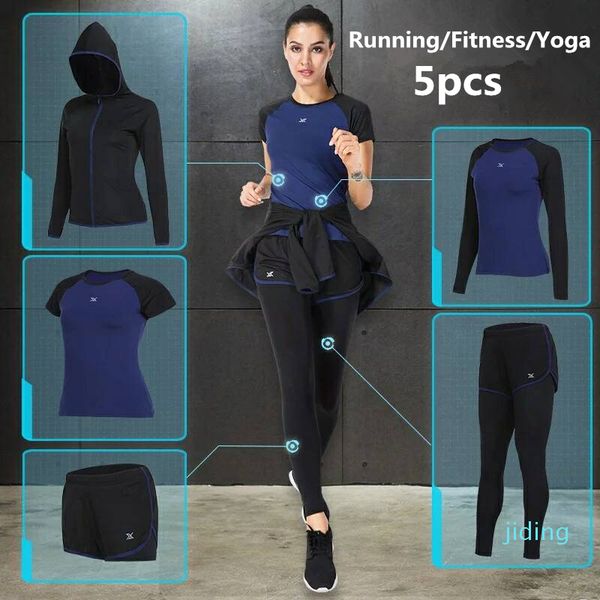 fashion-vansydical 2018 women's sports suits fitness yoga set running sportswear quick dry training jogging gym sports clothes set 5pcs, White;red
fashion-vansydical 2018 women's sports suits fitness yoga set running sportswear quick dry training jogging gym sports clothes set 5pcs, White;red