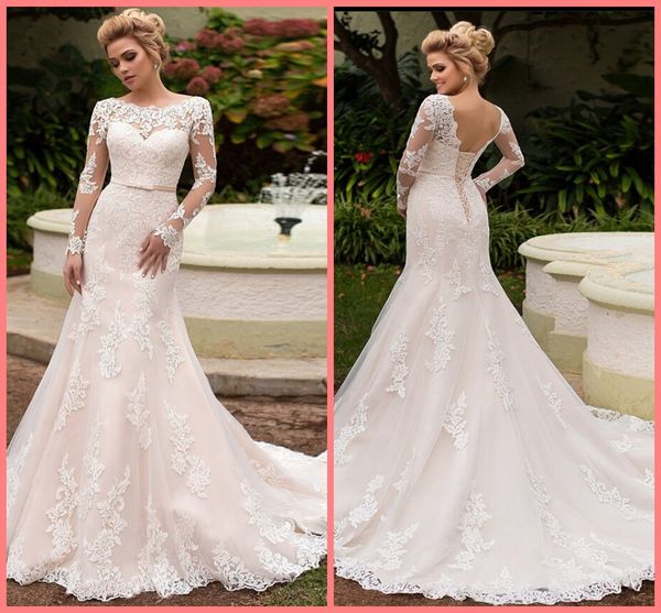 robe de mariage mermaid white lace appliques wedding dress long sleeve open back corset long bridal gowns selling bride dresses
robe de mariage mermaid white lace appliques wedding dress long sleeve open back corset long bridal gowns selling bride dresses