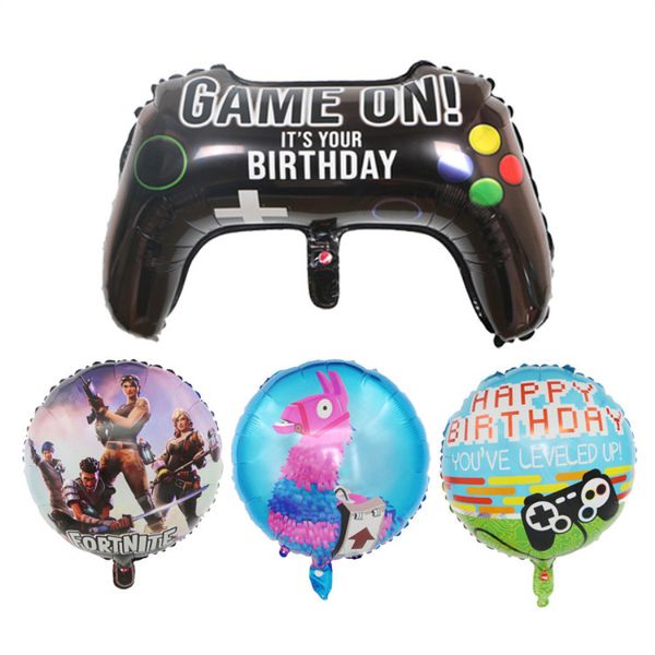 64*40cm fortnite balloons fortnight 4 types fort nite game video game controller aluminum film ballons new year party xmas halloween baloons
64*40cm fortnite balloons fortnight 4 types fort nite game video game controller aluminum film ballons new year party xmas halloween baloons