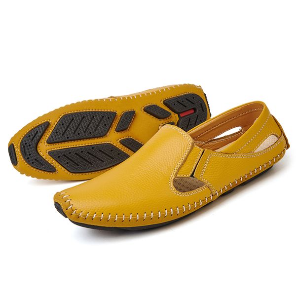 men leather driving shoes plus size 45 46 47 casual slip-on summer shoes 5 colors size 38-47, Black
men leather driving shoes plus size 45 46 47 casual slip-on summer shoes 5 colors size 38-47, Black