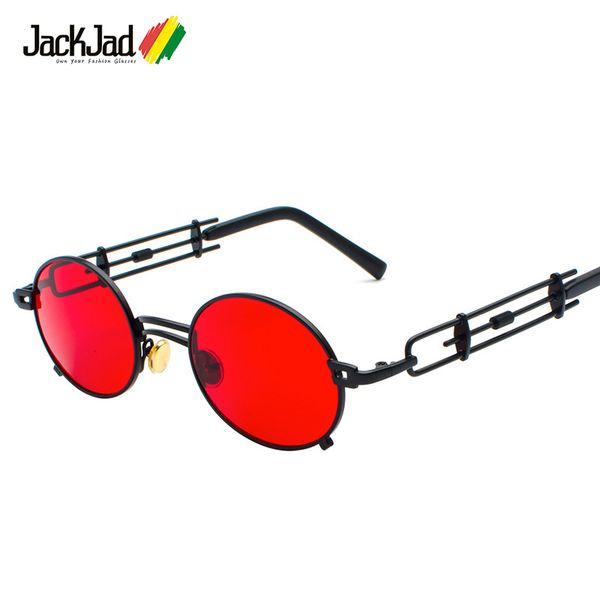 jackjad metal oval frame steampunk gothic vampire sunglasses unique retro 1980s sun glasses cosplay styling 896, White;black
jackjad metal oval frame steampunk gothic vampire sunglasses unique retro 1980s sun glasses cosplay styling 896, White;black